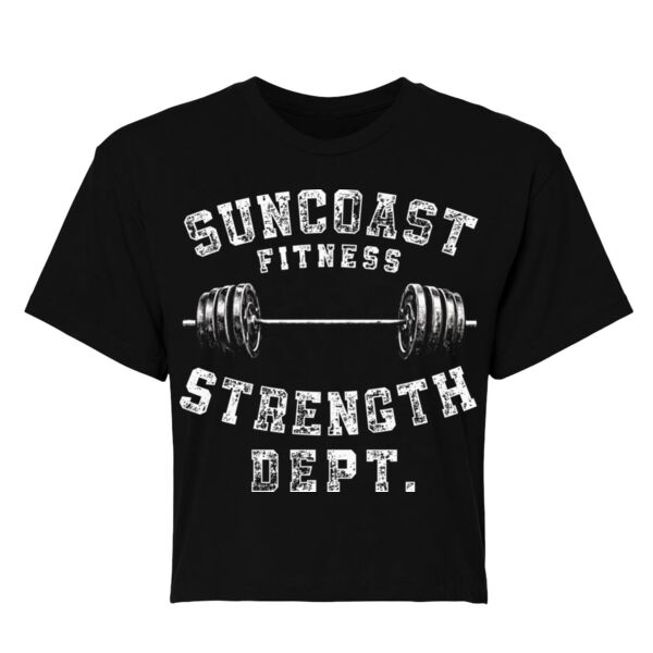 STRENGTH DEPT - WOMEN'S CROP T-SHIRT - $2BVU74$ Thumbnail