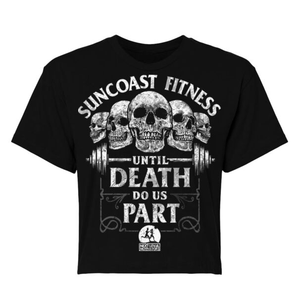 UNTIL DEATH DO US PART - WOMEN'S CROP T-SHIRT - $XW72GZ$ Thumbnail
